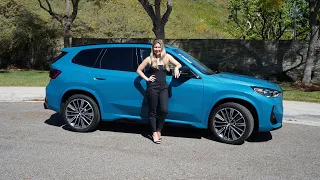 2024 BMW X1 M35i Review / 20"M Wheels / Blue Bay Lagoon / BMW Review with Eriika