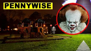 DROHNE überwacht PENNYWISE um 3 UHR NACHTS vor Halloween!! | KAMBERG TV