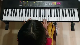 Happy birthday tune on Yamaha PSR - F52 keyboard