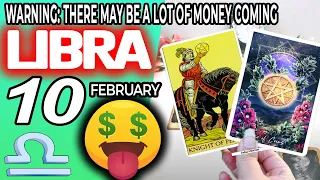 Libra ♎ 😱WARNING: THERE MAY BE A LOT OF MONEY COMING 🤑💲 Horoscope for Today FEBRUARY 10 2023♎