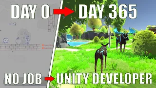 1 Year of Learning Game Development in 7 Minutes