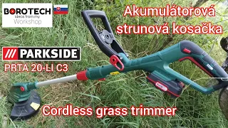 # 165 - Review - PARKSIDE PRTA 20-Li A1 cordless string trimmer from LIDL