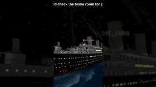Титаник в роблоксе