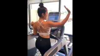 natti natasha en el GYM #nattinatasha #gym