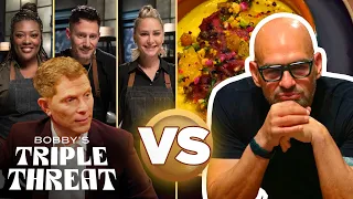 Titans vs Michael Symon | Full Episode Recap | Bobby’s Triple Threat | Food Network