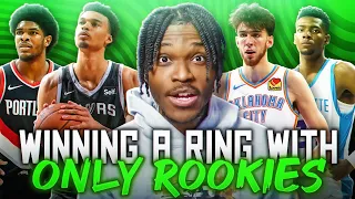 I Put Every NBA Rookie On The Same Team in NBA 2K24