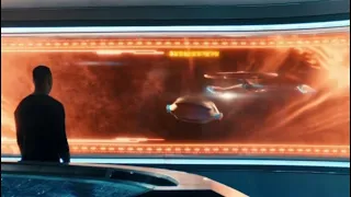 Book's Ship Can't Be Beamed Into ?  Internal Continuity Mistake in Star Trek Discovery