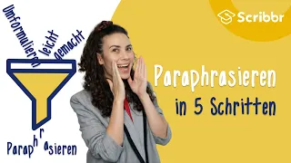 Paraphrasieren – in 5 Schritten zum indirekten Zitat | Scribbr 🎓