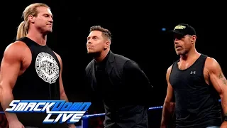 Dolph Ziggler superkicks Shawn Michaels during “Miz TV”: SmackDown LIVE, July 23, 2019