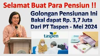 Pensiunan Golongan Ini Dapat Bonus Spesial Rp. 3,7 Juta Dari PT. Taspen | Selamat ya !! @kangedibae