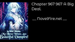 MY THREE WIVES ARE BEAUTIFUL VAMPIRES - CHAPTER 967 967 A BIG DEAL. Audiobook - NovelFire.net