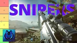 Battlefield 4 2021 Best Snipers (tier list)