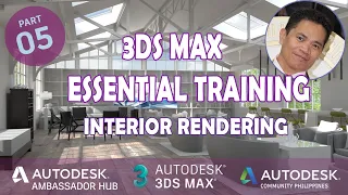 3DS Max Essential Training - Interior Rendering! (Part5)