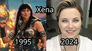 XENA: WARRIOR PRINCESS ★1995~2001★ cast then and now 2024 @Beforeafter2.0  #xenawarriorprincess
