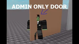 Admin Door showcase tutorial (Physics service)