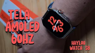 Watch S8 Haylou-Smartwatch Custo Beneficio