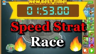 BTD6 Race -🔥 Speed Strategy 🔥 - Guide  Tutorial (Projecting)