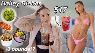 I tried HAILEY BIEBER'S Diet and Workouts (DIFFICULT!)