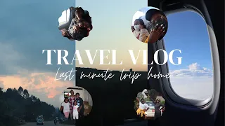 last minute travel vlog | flying to uganda, visiting family & travelling to kisoro ✈