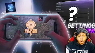 ACCURACY 5 Finger Claw Settings Sensitivity SynzX BEST Moments in PUBG Mobile