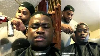 When Kevin gates is your barber by Clutch Williams and Trandice Williams