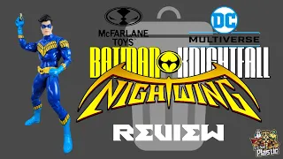 ABSOLUTE TRASH! MCFARLANE DC MULTIVERSE KNIGHTFALL NIGHTWING UNBOXING / FIGURE REVIEW