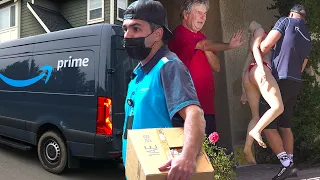 Pretending to be an Amazon Delivery Driver! (AGE RESTRICTED)