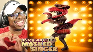 The Masked Singer Season 3 T-REX: Clues, Performance, & Unmasking REACTION!