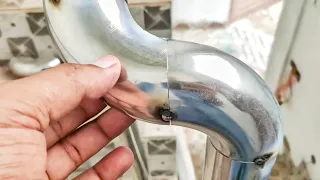 Stainless steel full railing installation process || how to make stainless steel design railing