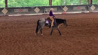 The Gathering SHTX in Guthrie Junior Reining 2024