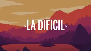 Camilo - La la difícil (Letra/Lyrics)