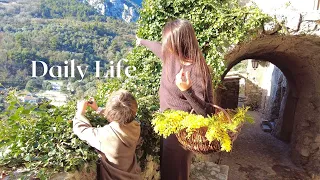 Simple French village life, Slow down before beautiful season in South of France