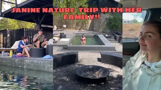 JANINE GUTIERREZ QUICK TRIP WITH HER FAMILY!! BEAUTIFUL FAMILY!