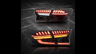 (Light Smoked) VLAND LED V4 Tail Lights For ACCORD 2018-UP LED TAIL LAMPS