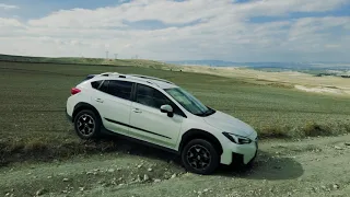 SUBARU XV CROSSTREK OFF-ROAD I DJI MAVIC AIR 2 ACTIVE TRACKING