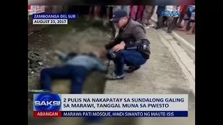 Saksi: 2 pulis na nakapatay sa sundalong galing sa Marawi, tanggal muna sa pwesto