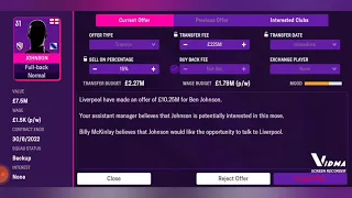 Football Manager Mobile 22|| Transfer trick 225 Million for one player😱