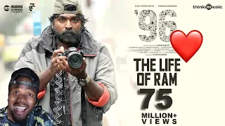 96 Songs | The Life of Ram Video Song | Vijay Sethupathi, Trisha | Govind Vasantha |  (REACTION)