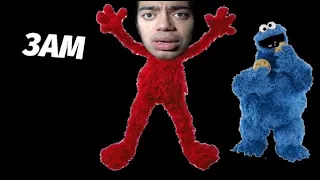 Guy wakes up and sings elmo (arcade craniacs)