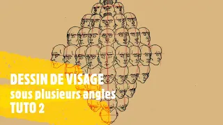 DESSINER LE VISAGE sous plusieurs angles. #astucedessin #analyse #tutorial