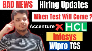Capgemini , TCS , Accenture , Infosys , Wipro Hiring Updates 2023 | When Hirings Will Start ?