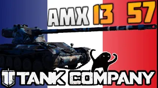 Танк который не стыдно оставить в ангаре | AMX 13 57 в Tank Company