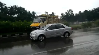 Accident but safe 407 Vs car