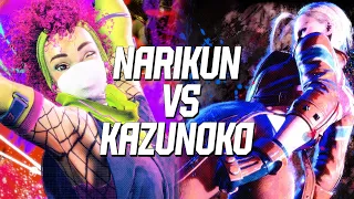 SF6 Narikun (Kimberly) vs Kazunoko (Cammy) Street Fighter 6 #cpt2023