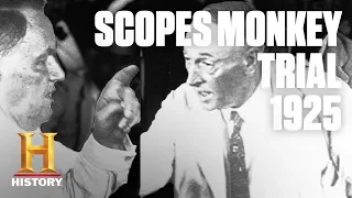 Scopes Monkey – Rare Footage of the "Trial of the Century" | Flashback | History