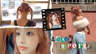 EPISODE OF 4 DAYS IN PORTO | CHUU 츄 'Howl' MV Shooting Behind