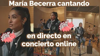 María Becerra concierto en directo Ojalá ,Doble Vida ,  Automático ,  Corazón Vacío y más