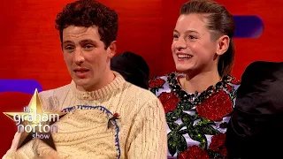 Emma Corrin and Josh O'Connor Talk About The Crown - The Graham Norton Show (2020)