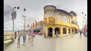 Virtual Reality Capture 360 VR, Haunted Castle, Santa Cruz Beach Boardwalk, CA