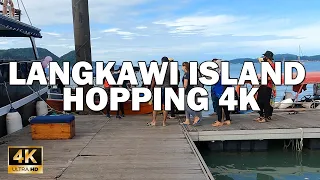 LANGKAWI ISLAND HOPPING 4K 60FPS - SHOOTING FROM A BOAT